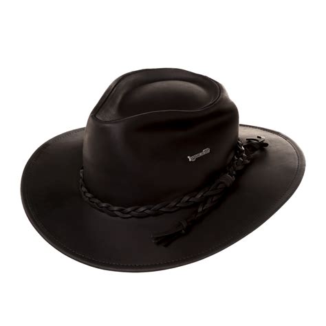 Australian Oiled Leather Hat for Man - Pampa's Way