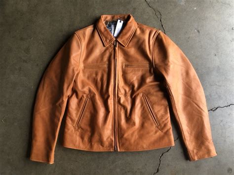 Golden Bear Leather Moto Jacket | Grailed