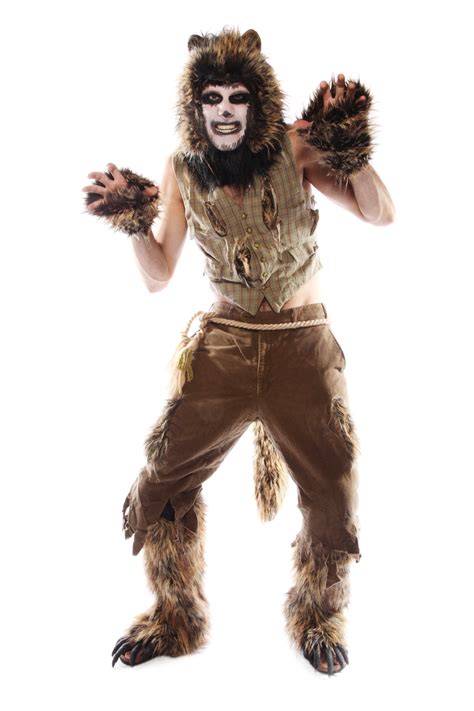 werewolf costume gloves