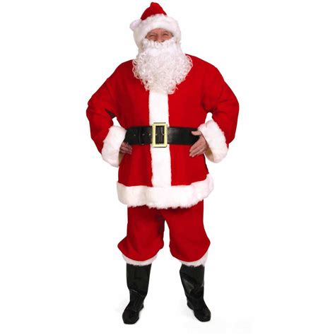 Halco Santa Claus Men's Halloween Fancy-Dress Costume for Adult ...