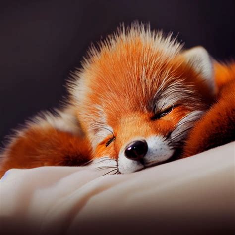 cute baby fox sleeping, high detailed, ultra | Midjourney | OpenArt