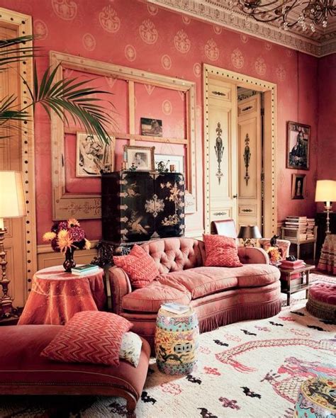 47 Lovely And Inspiring Pink Living Rooms - DigsDigs
