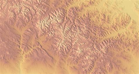 Mongolia Terrain 3D Map by Shustrik