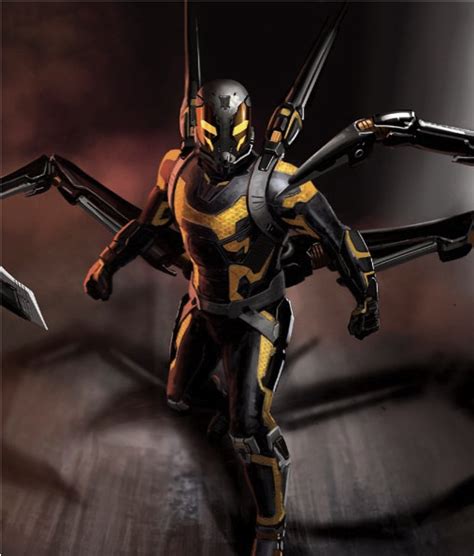 First Confirmed Look at Yellowjacket Concept Art for Marvel's Ant-Man!