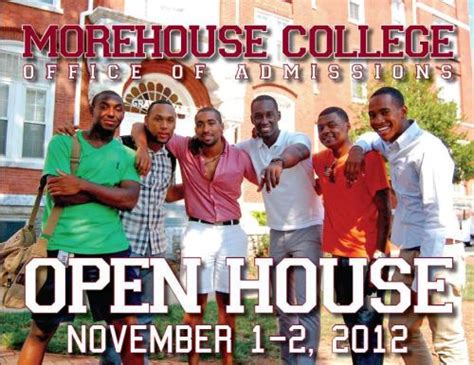 morehouse admissions morehouse college open house november