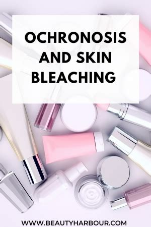 How to treat ochronosis the side effect of skin bleaching with hydroquinone - Beauty Harbour