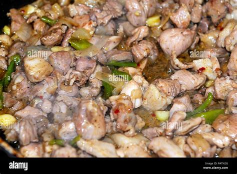 Cooking lamb meat Stock Photo - Alamy