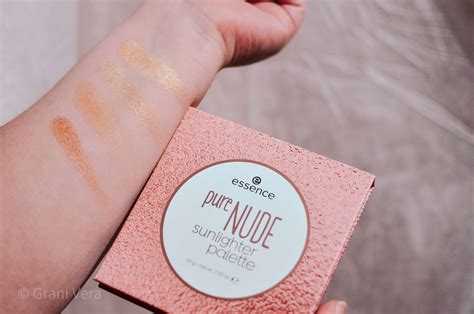 Essence, Purenude, Sunlighter palette, paletka 4 rozswietlaczy