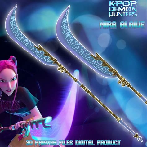 Cosplay STL Download - Mira Cosplay Go Dok Woldo Glaive weapon Kpop