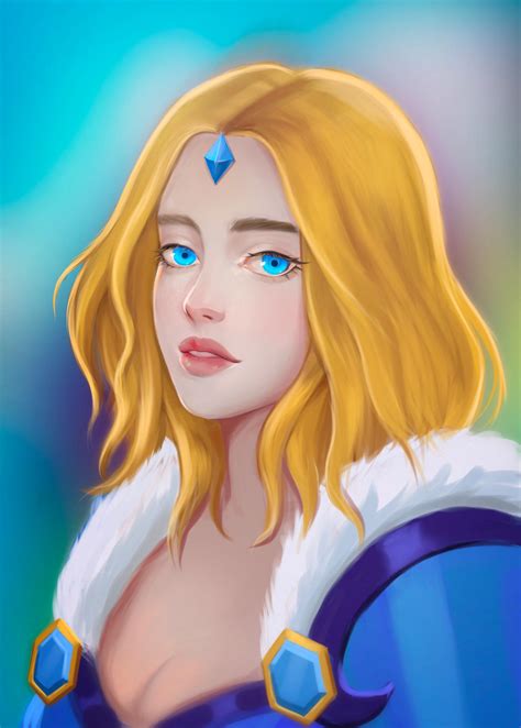 Crystal maiden by madartky on DeviantArt