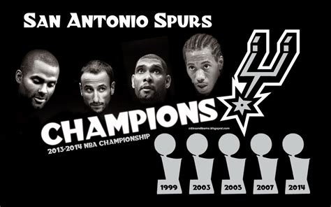 San Antonio Spurs 2014 NBA Champions USA HD Desktop Wallpaper ~ C.a.T