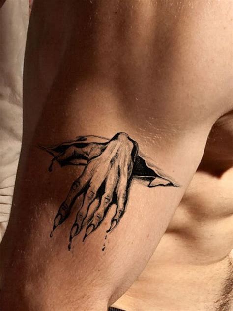 Demon Tattoo Tattoo Design Hand Tattoo Tattoo Drawing - Etsy