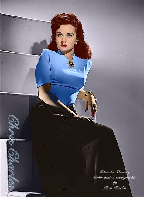 Rhonda Fleming | Rhonda fleming, Vintage movie stars, Vintage hollywood