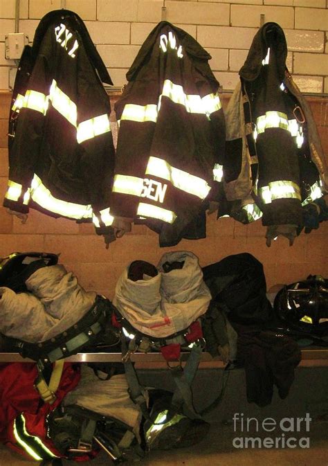 firefighter gear photograph  maria scarfone pixels