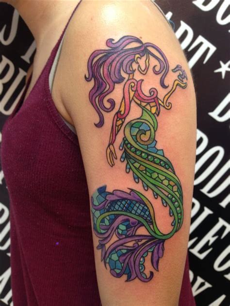 100+ Beautiful Mermaid Tattoos For Females (2018) | TattoosBoyGirl - Part 6