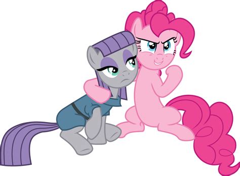 Pinkie Pie and Maud Pie Vector by DeyrasD on DeviantArt