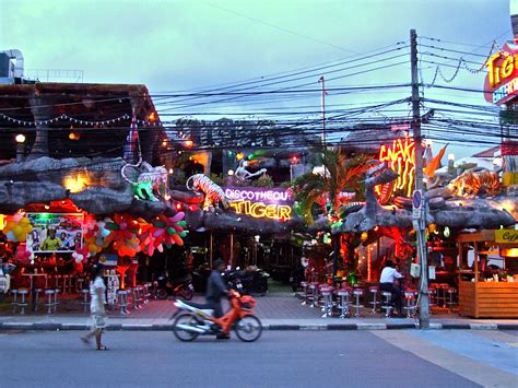 The Old Tiger Bar on Bangla Road at Patong Beach, Phuket, Thailand