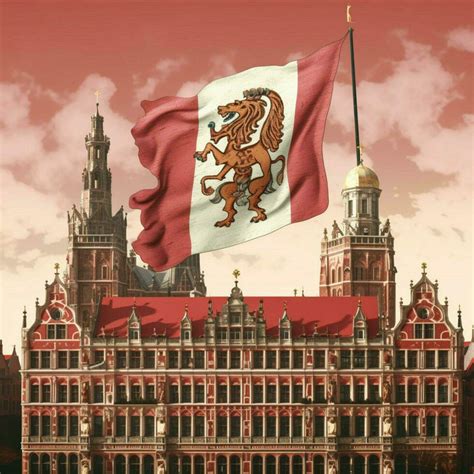 flag of Hanover high quality 4k ultra 30667253 Stock Photo at Vecteezy