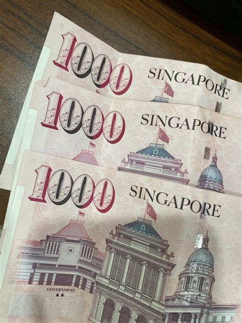 money  money sgd  singapore dollar rare money