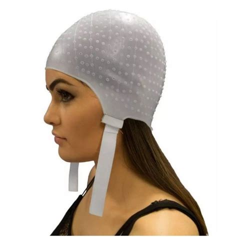 Touca De Luzes Silicone - Touca De Silicone Para Mechas, Luzes, Reflexo - Dompel - Touca para ...