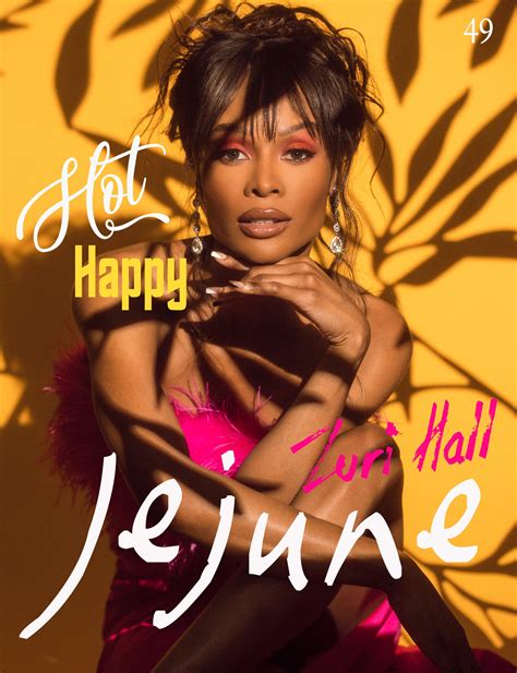 Cover - Hot Happy Zuri Hall — Jejune Magazine