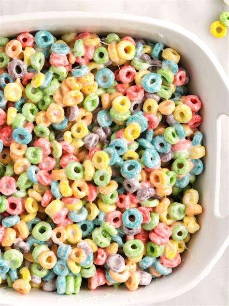 Froot Loops Cereal And Milk Bars Recipe | Bryont Blog