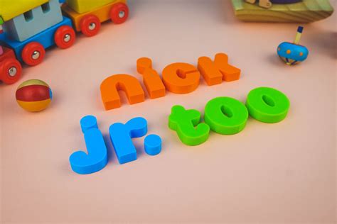 Nick Jr Too Letters 3D Printed Logo Pretend Play Kids Toy - Etsy Ireland