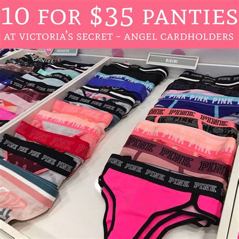 Today 12/1 Only! 10 For $35 Panties at Victoria's Secret - Deal Hunting