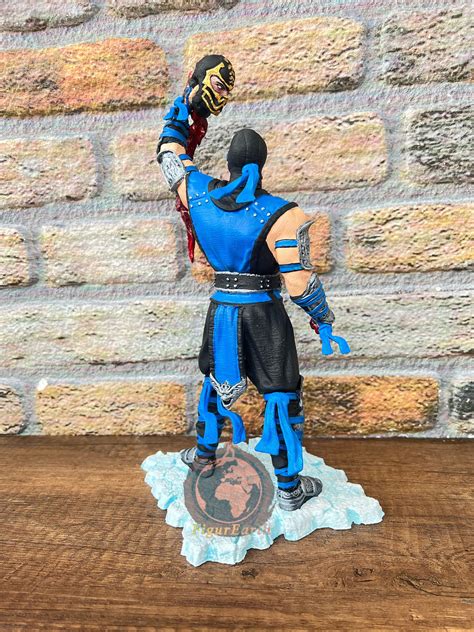 Sub Zero Mortal Kombat Figure,sub-zero Mk,mortal Kombat Characters - Etsy