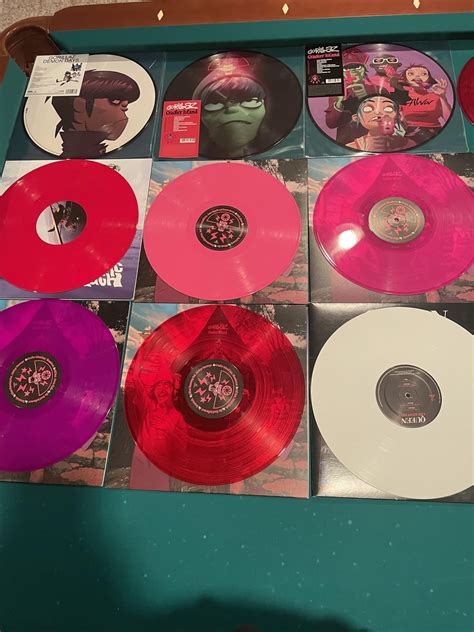 Colored vinyl collection! : r/vinyl