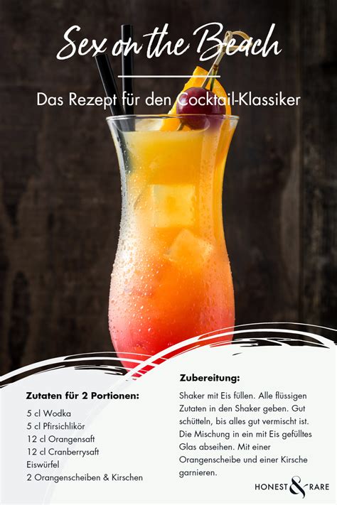sex   beach cocktail rezept honest rare