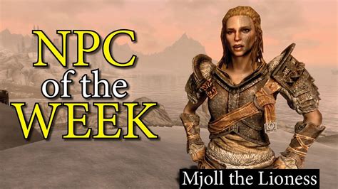 Mjoll the Lioness | Skyrim NPC of the Week - YouTube