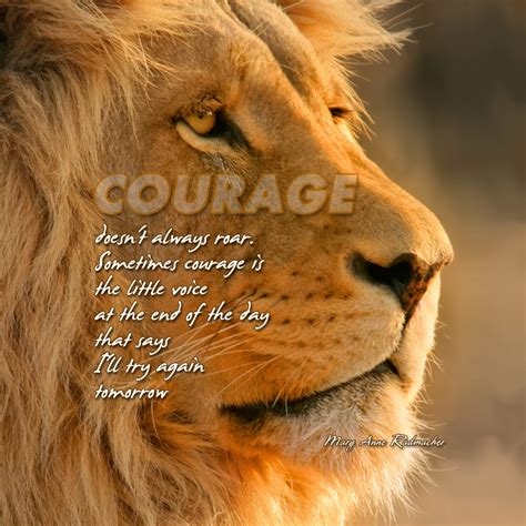 Lion Courage Quotes. QuotesGram