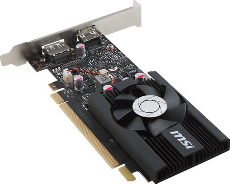 Видеокарта MSI GeForce GT 1030 2GB GDDR5 Low Profile OC (GF_GT_1030_2G ...