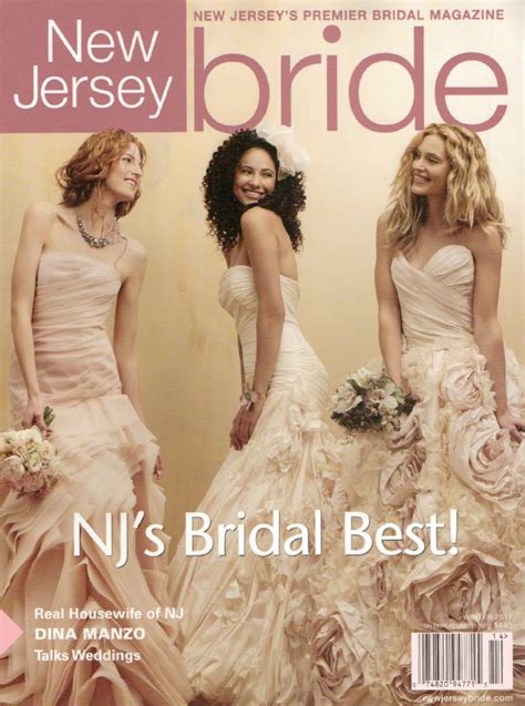 Bridal Planning NJ: Sareh Nouri "Rose Garden" on New Jersey Bride Cover!