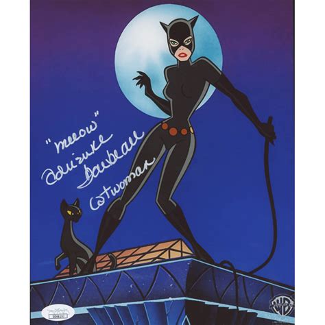 Adrienne Barbeau Signed "Batman: The Animated Series" 8x10 Photo Inscribed "Meow" & "Catwoman ...