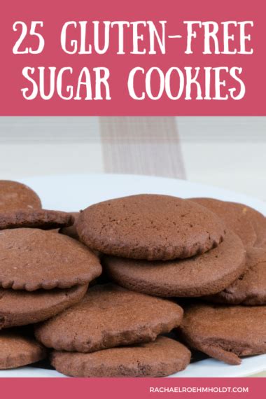 25 Gluten-free Sugar Cookies - Rachael Roehmholdt