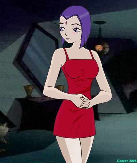 Raven as Rachel Roth by teentitans on DeviantArt