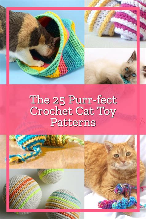 The 25 Purr-fect Crochet Cat Toy Patterns - Derpy Monster