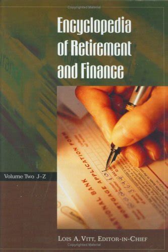 financializer finance book encyclopedia  retirement