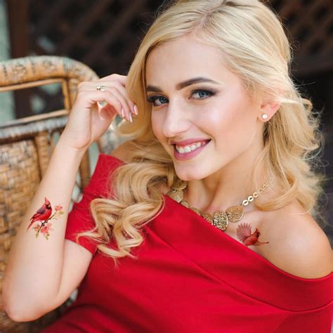 red cardinal tattoo 5