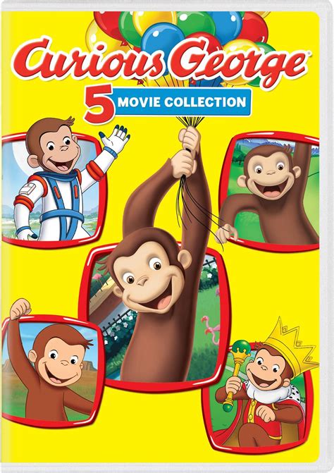 Curious George 5-movie Collection (Box Set) [DVD] | CLICKII.com