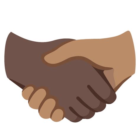 🫱🏿‍🫲🏽 Handshake: Dark Skin Tone Medium Skin Tone Emoji Meaning - From ...