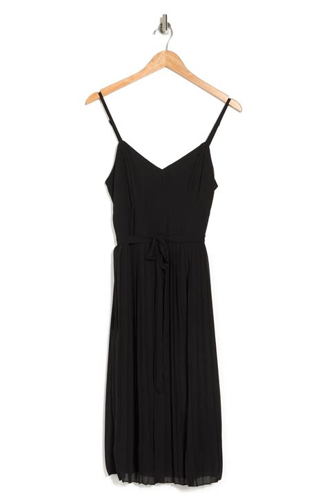 BAILEY BLUE Sleeveless Pleated Midi Dress | Nordstromrack