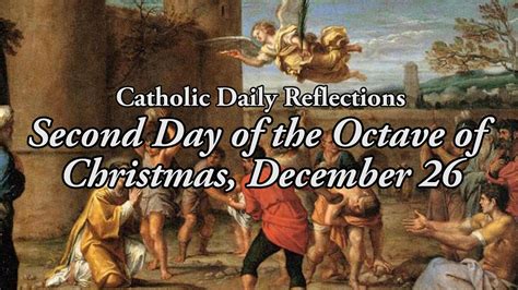 Feast of St. Stephen, First Martyr - Thursday, December 26, 2019 - YouTube