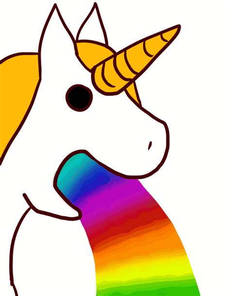 Gallery For > Unicorns Barfing Rainbows