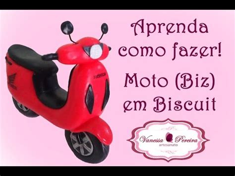 MOTO EM BISCUIT (COMO FAZER) - YouTube