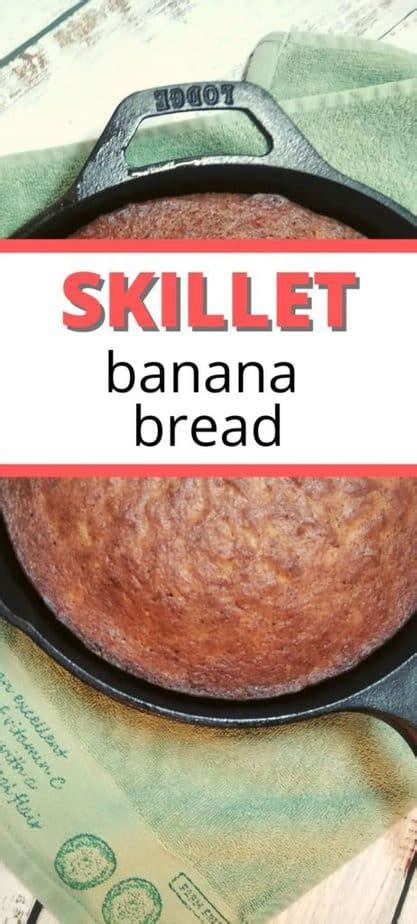 Skillet Banana Bread ⋆ Bites 'N Pieces