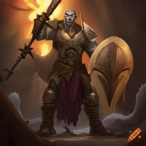 dnd goliath paladin art