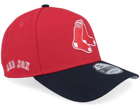 hatstore exclusive  boston red sox color clash forty rednavy  frame